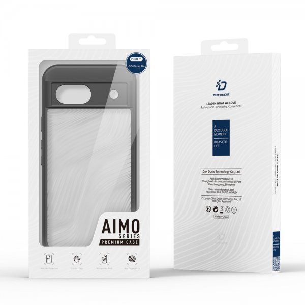 Dux Ducis Google Pixel 8a Deksel Aimo Series Svart
