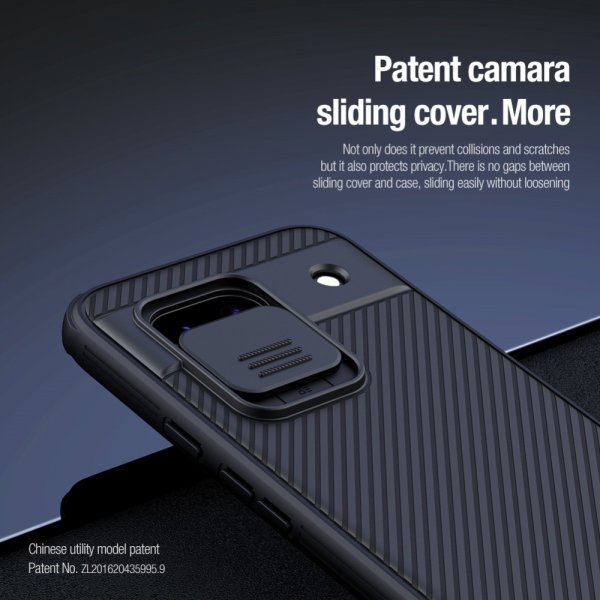 Nillkin Google Pixel 8a Deksel CamShield Pro Svart