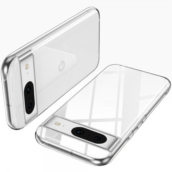 Nordic Covers Google Pixel 8a Deksel Feather Series Transparent