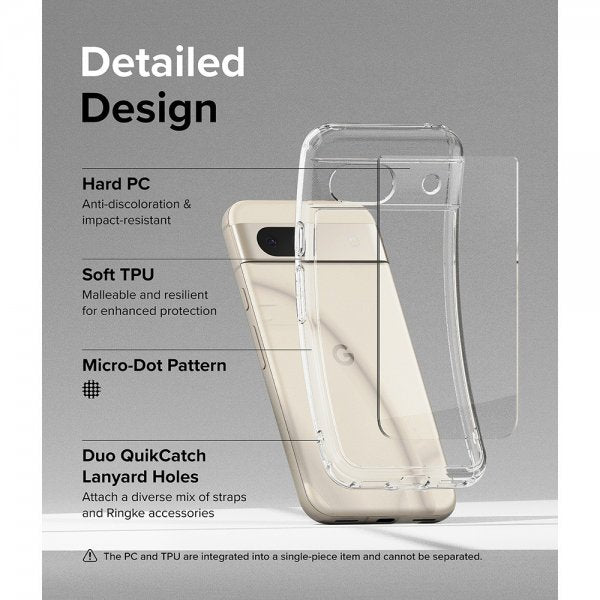 Ringke Google Pixel 8a Deksel Fusion Clear