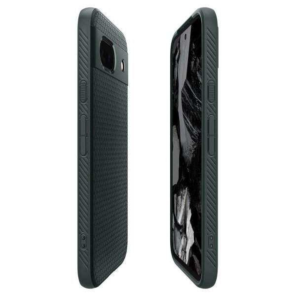 Spigen Google Pixel 8a Deksel Liquid Air Abyss Green