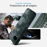 Spigen Google Pixel 8a Deksel Liquid Air Abyss Green