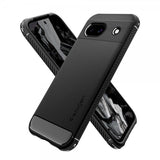 Spigen Google Pixel 8a Deksel Rugged Armor Matte Black