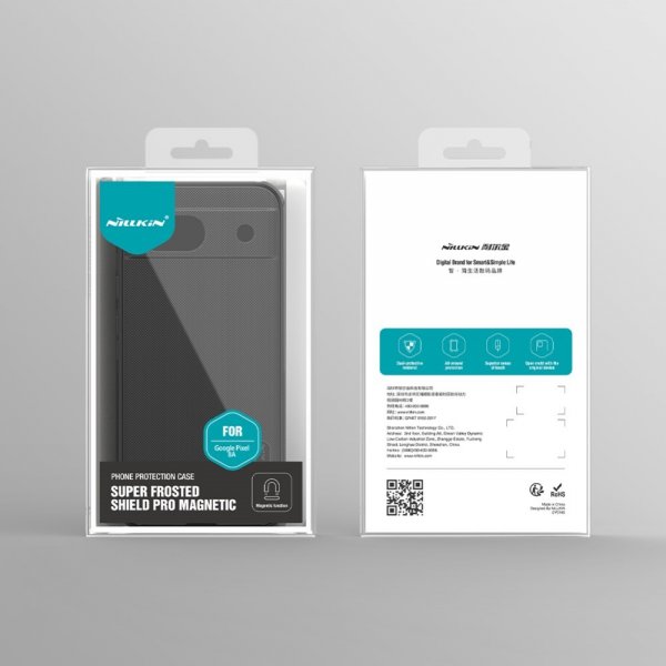 Nillkin Google Pixel 8a Deksel Super Frosted Shield Pro Rød