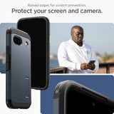 Spigen Google Pixel 8a Deksel Tough Armor Metal Slate