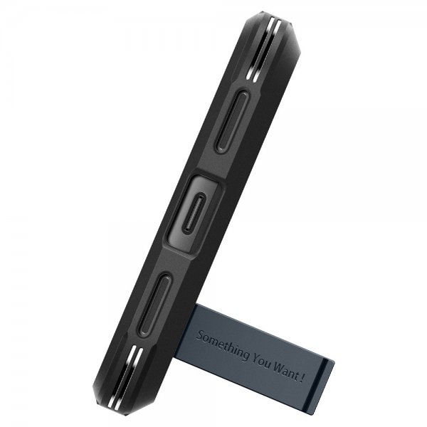 Spigen Google Pixel 8a Deksel Tough Armor Metal Slate