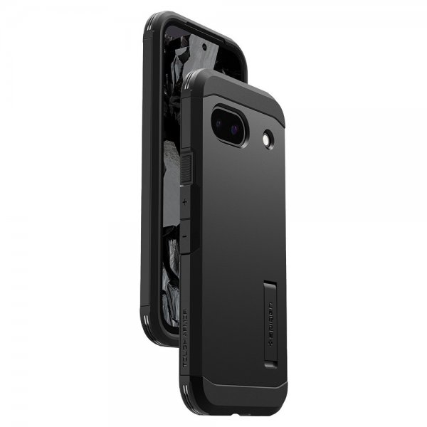 Spigen Google Pixel 8a Deksel Tough Armor Svart