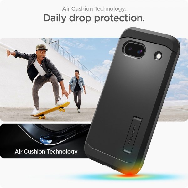 Spigen Google Pixel 8a Deksel Tough Armor Svart