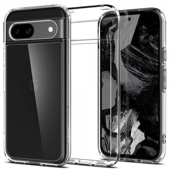 Spigen Google Pixel 8a Deksel Ultra Hybrid Crystal Clear