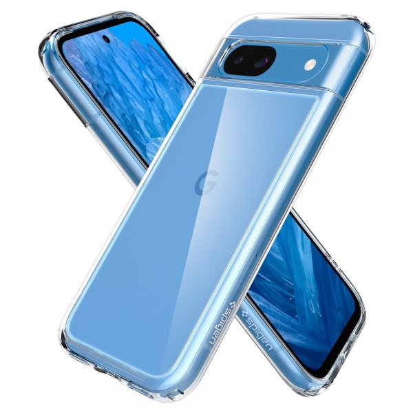 Spigen Google Pixel 8a Deksel Ultra Hybrid Crystal Clear