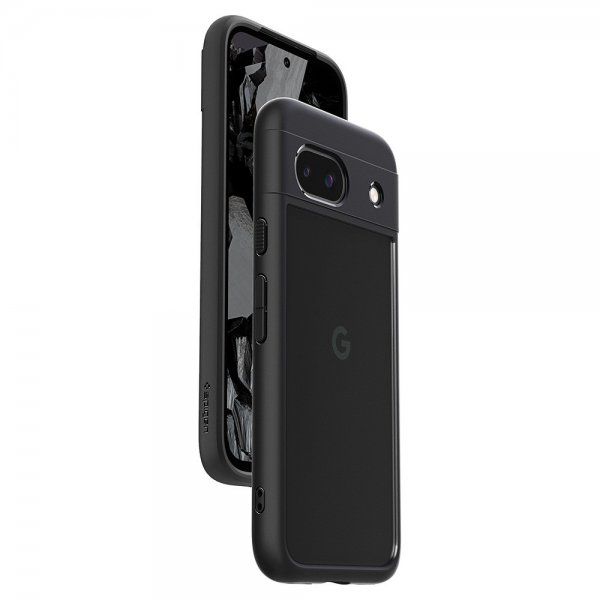 Spigen Google Pixel 8a Deksel Ultra Hybrid Matte Black