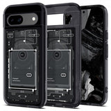 Spigen Google Pixel 8a Deksel Ultra Hybrid Zero One Svart