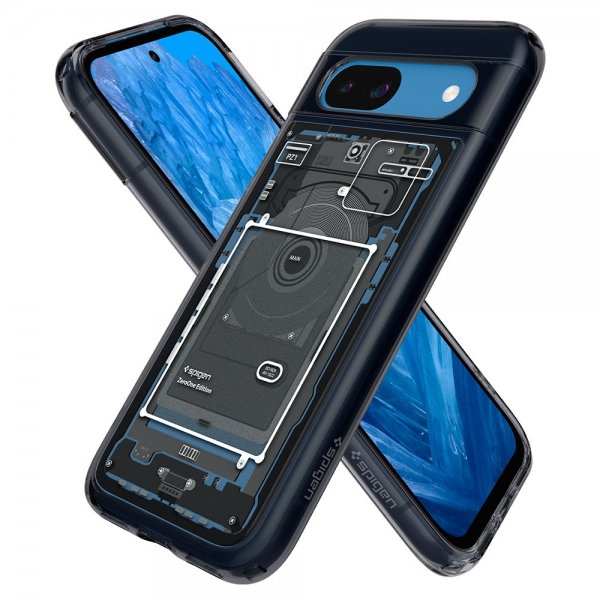 Spigen Google Pixel 8a Deksel Ultra Hybrid Zero One Svart