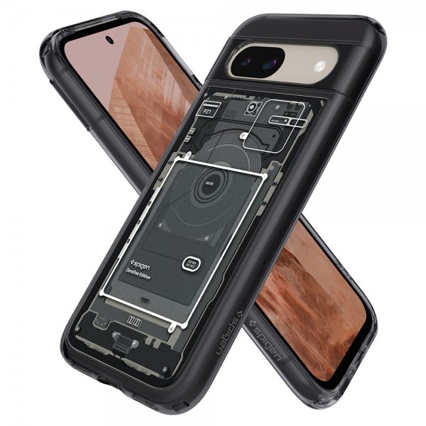 Spigen Google Pixel 8a Deksel Ultra Hybrid Zero One Svart
