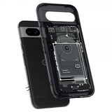 Spigen Google Pixel 8a Deksel Ultra Hybrid Zero One Svart