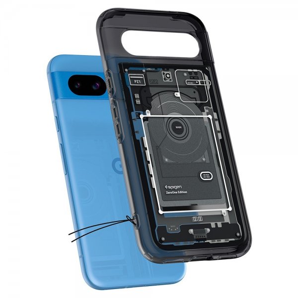 Spigen Google Pixel 8a Deksel Ultra Hybrid Zero One Svart
