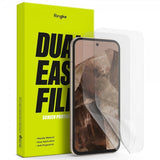 Ringke Google Pixel 8a Skjermbeskytter Dual Easy Film 2-pakning