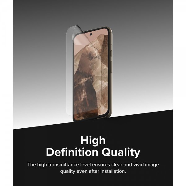 Ringke Google Pixel 8a Skjermbeskytter Dual Easy Film 2-pakning