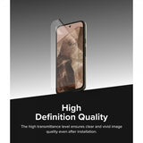 Ringke Google Pixel 8a Skjermbeskytter Dual Easy Film 2-pakning