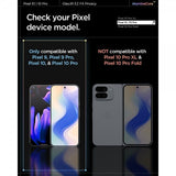 Spigen Google Pixel 9/9 Pro/Pixel 10/10 Pro Skjermbeskytter GLAS.tR EZ Fit Privacy 2-pakning