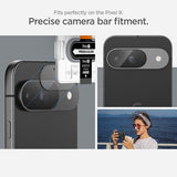 Spigen Google Pixel 9 Kamerabeskytter Glas.tR EZ Fit Optik 2-pakning
