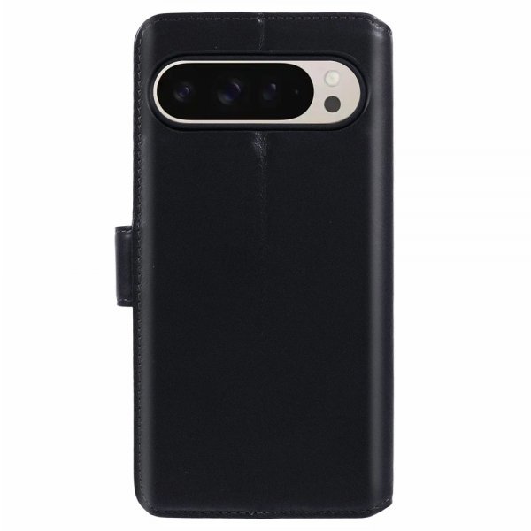 Nordic Covers Google Pixel 9/Pixel 9 Pro Etui Essential Leather Raven Black