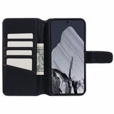 Nordic Covers Google Pixel 9/Pixel 9 Pro Etui Essential Leather Raven Black
