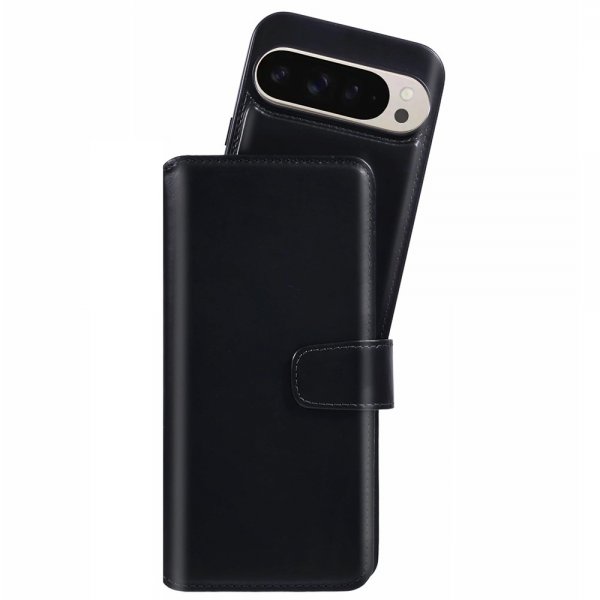 Nordic Covers Google Pixel 9/Pixel 9 Pro Etui MagLeather Raven Black