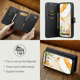 Dg.Ming Google Pixel 9/Pixel 9 Pro Etui Avtagbart Deksel Svart