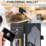 Lc.Imeeke Google Pixel 9/Pixel 9 Pro/Pixel 10/Pixel 10 Pro Etui med Kortlomme Svart