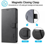 Lc.Imeeke Google Pixel 9/Pixel 9 Pro/Pixel 10/Pixel 10 Pro Etui med Kortlomme Svart