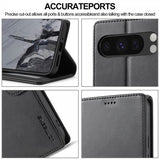 Lc.Imeeke Google Pixel 9/Pixel 9 Pro/Pixel 10/Pixel 10 Pro Etui med Kortlomme Svart