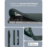 Spigen Google Pixel 9/Pixel 9 Pro Deksel Liquid Air Abyss Green