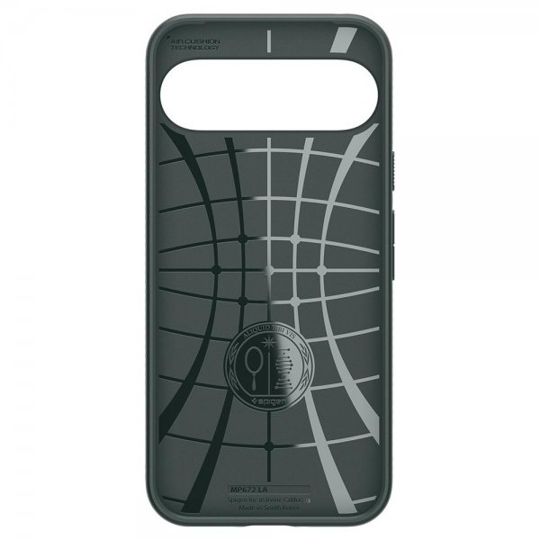 Spigen Google Pixel 9/Pixel 9 Pro Deksel Liquid Air Abyss Green