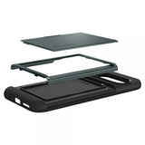 Spigen Google Pixel 9/Pixel 9 Pro Deksel Slim Armor CS Abyss Green