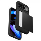 Spigen Google Pixel 9/Pixel 9 Pro Deksel Slim Armor CS Svart