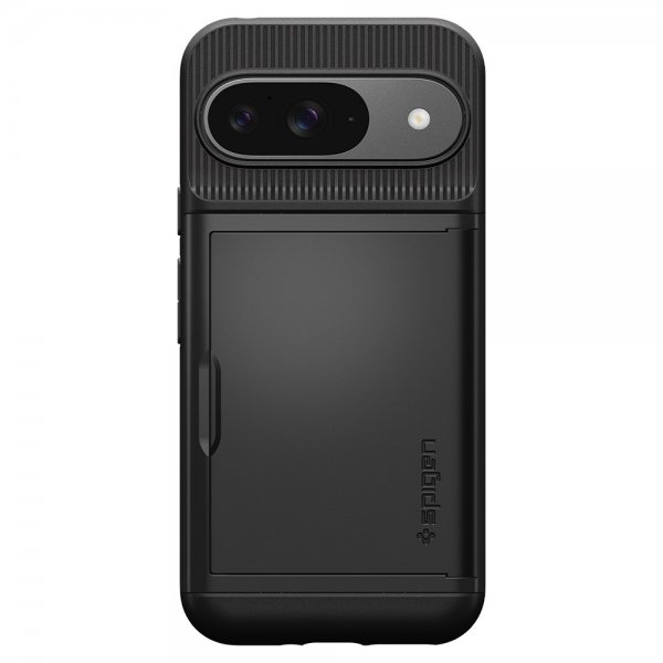 Spigen Google Pixel 9/Pixel 9 Pro Deksel Slim Armor CS Svart