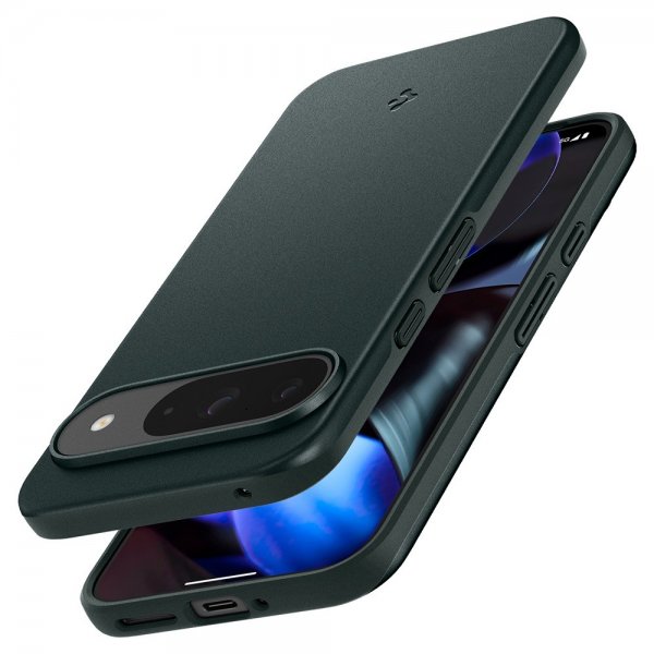 Spigen Google Pixel 9/Pixel 9 Pro Deksel Thin Fit Abyss Green