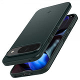 Spigen Google Pixel 9/Pixel 9 Pro Deksel Thin Fit Abyss Green