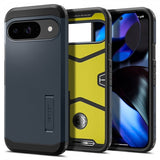 Spigen Google Pixel 9/Pixel 9 Pro Deksel Tough Armor Metal Slate
