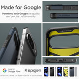 Spigen Google Pixel 9/Pixel 9 Pro Deksel Tough Armor Metal Slate
