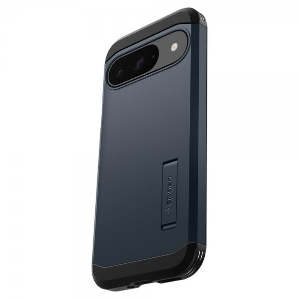 Spigen Google Pixel 9/Pixel 9 Pro Deksel Tough Armor Metal Slate