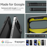 Spigen Google Pixel 9/Pixel 9 Pro Deksel Tough Armor Svart