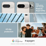 Spigen Google Pixel 9/Pixel 9 Pro Deksel Ultra Hybrid Crystal Clear