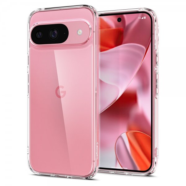 Spigen Google Pixel 9/Pixel 9 Pro Deksel Ultra Hybrid Crystal Clear