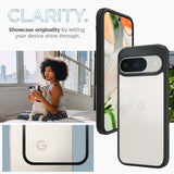 Spigen Google Pixel 9/Pixel 9 Pro Deksel Ultra Hybrid Matte Black