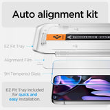 Spigen Google Pixel 9/9 Pro/Pixel 10/10 Pro Skjermbeskytter GLAS.tR EZ Fit 2-pakning