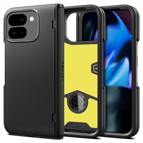 Spigen Google Pixel 9 Pro Fold Deksel Slim Armor Pro Svart