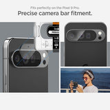 Spigen Google Pixel 9 Pro Kamerabeskytter Glas.tR EZ Fit Optik 2-pakning