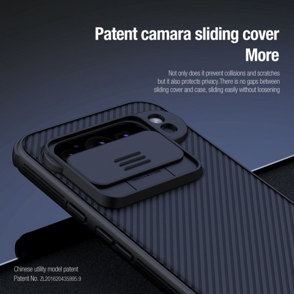 Nillkin Google Pixel 9 Pro Deksel CamShield Pro Svart